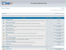 Tablet Screenshot of forums.serenic.com